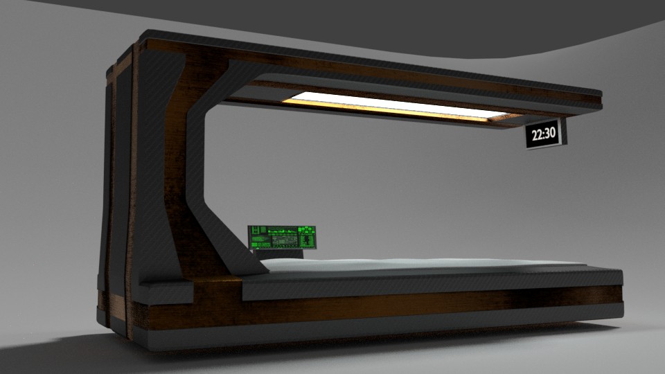 Sci-fi Bed preview image 2